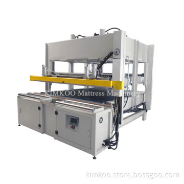 Automatic mattress compression machine